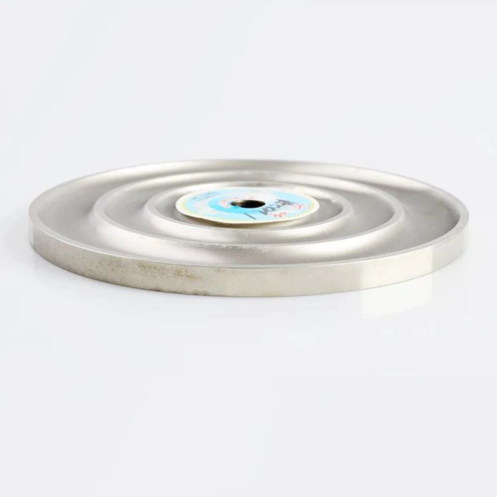 150mm Three Groove Oval Cabochon Shaping Wheel – Lapidary Grinding Wheel for Jade, Gemstone, Jewelry Polishing Tool