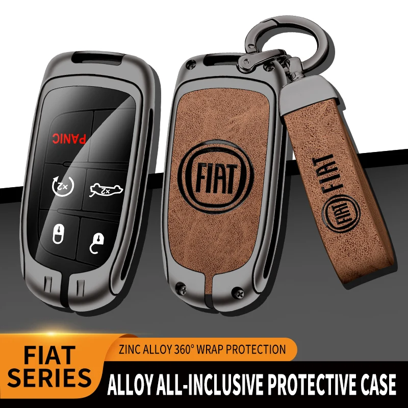 Car Smart Key Case Cover Remote Control Protection Keyless Holder Fob Shell For Fiat Freemont Toro 500L 500X 2016 2017 2018