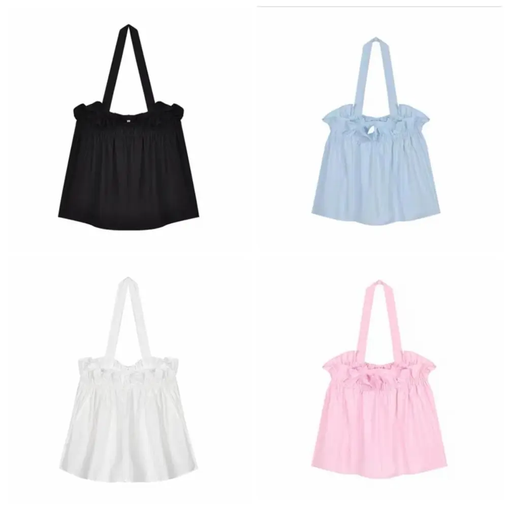 Moda plissado halter sem mangas camisola plissado doce magro colheita topos picante menina verão suspender colete feminino menina