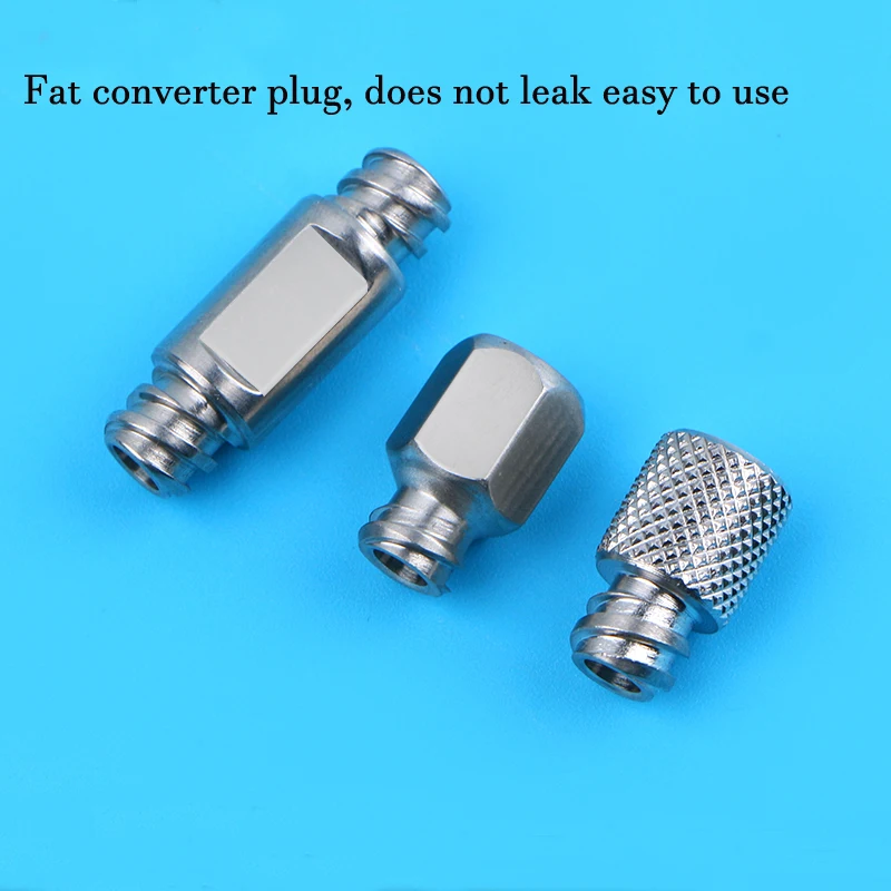 

Cosmetic plastic tools Fat converter plug Fat graft connector Syringe converter head plug