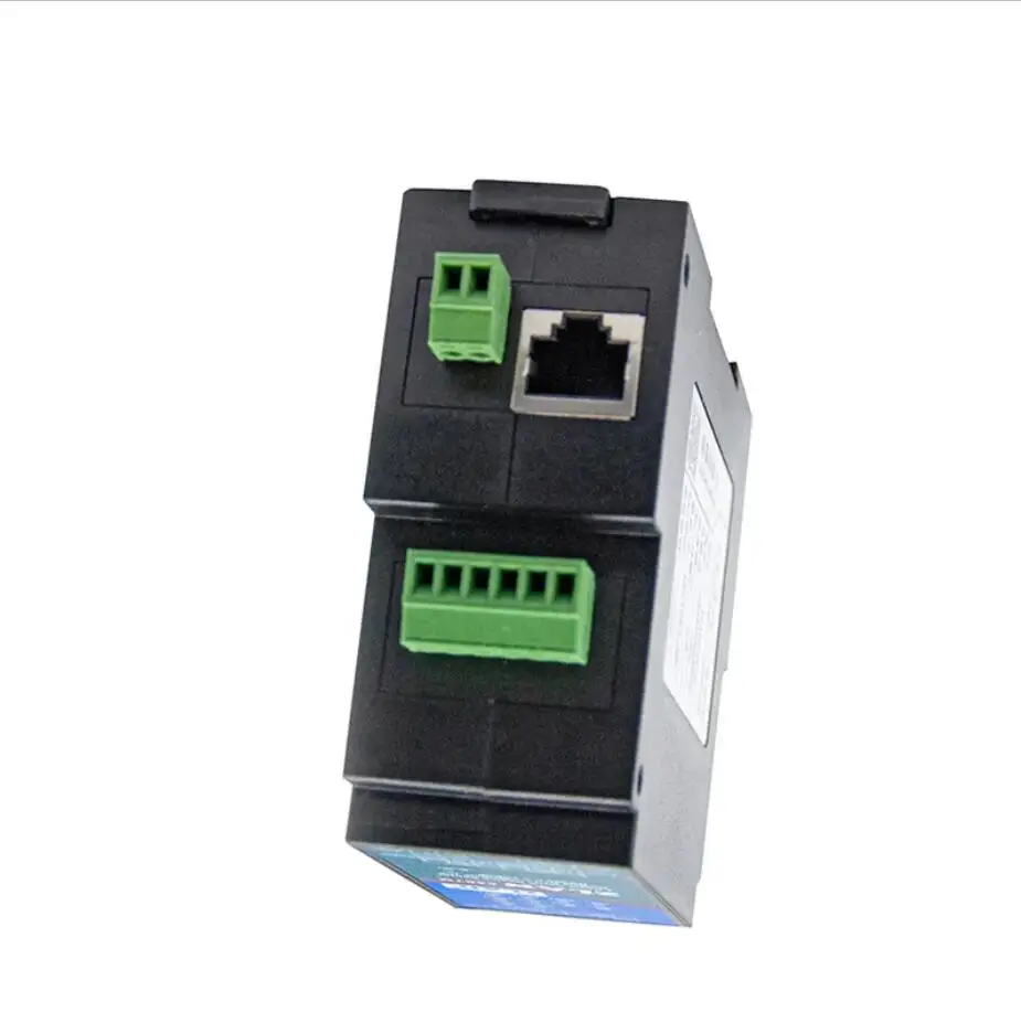 DIN-Rail Modbus gateway 4ch RS485 SERIAL server port TO Ethernet Converter bidirectional transparent transmission RS485 to RJ45