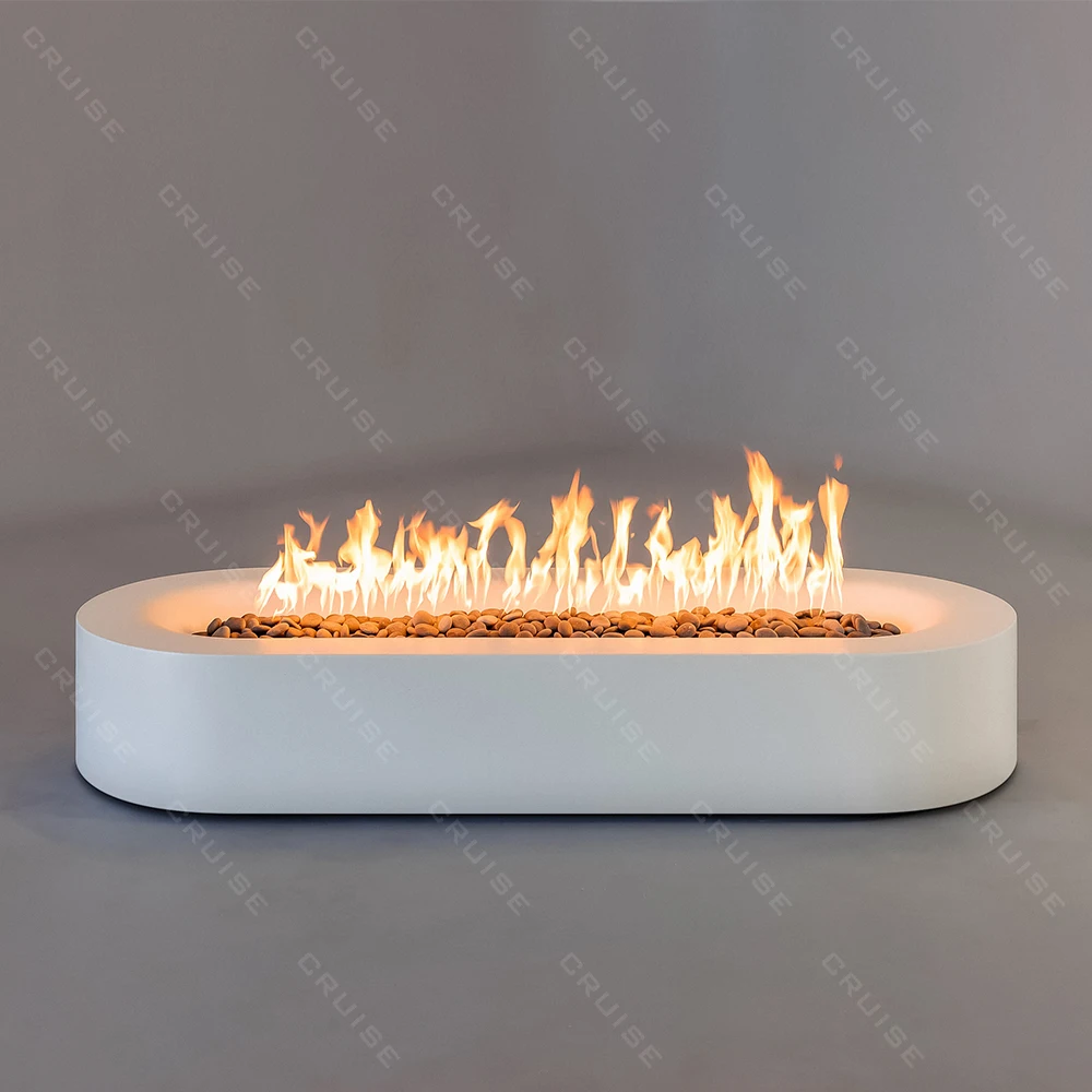 

CRUISE Efficient Combustion Villa Smokeless Burner Environmental Protection Outdoor 1200-650-380mm Wood/Gas/Alcohol Firepit
