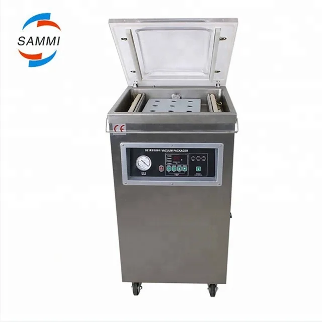 2024 Single chamber stainless steel vertical rice bag vacuum sealing machine