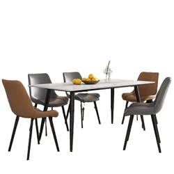 China Factory Direct Sale Italian Minimalism Dining Table Set For Dining Room Furniture