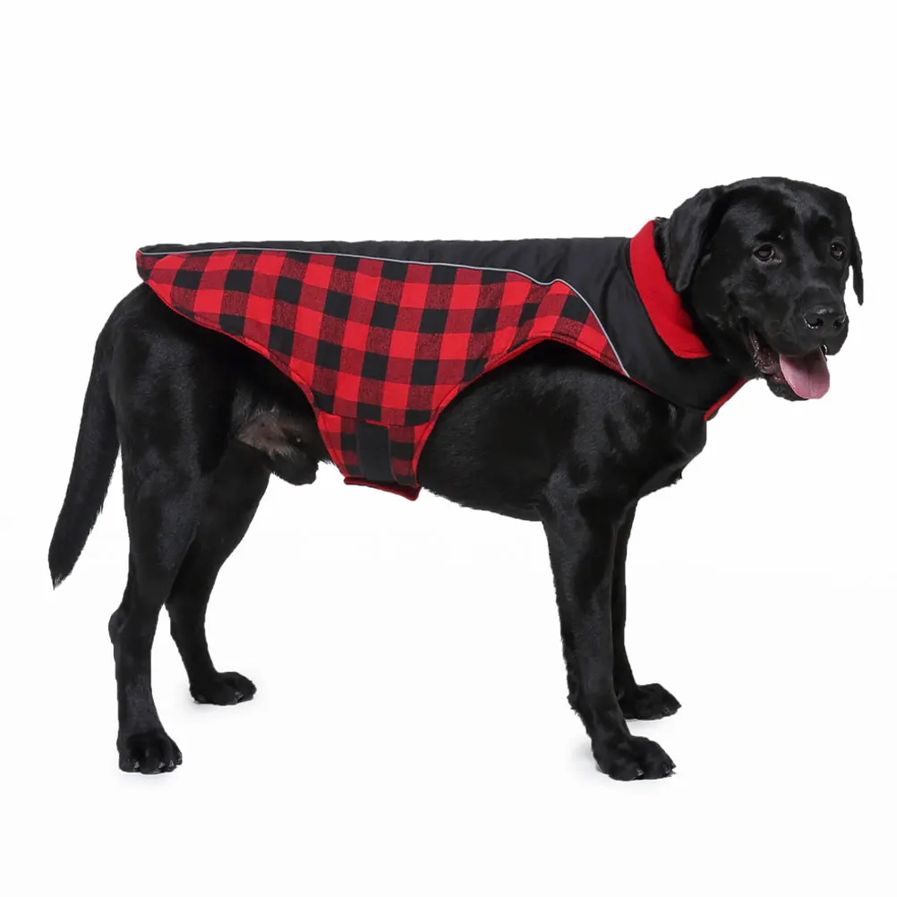 

Pet Christmas Clothes Lightweight Polyester Dog Jacket Breathable Warm Puppy Outdoor Raincoat Clothing Multi function