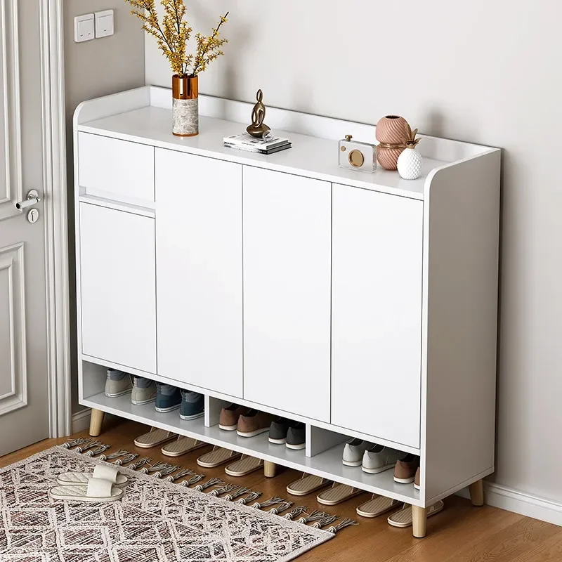 for Shoe Cabinet Household Door Integrated Modern Simple Living Room Porch Against Wall Small Apartment Large Capacity