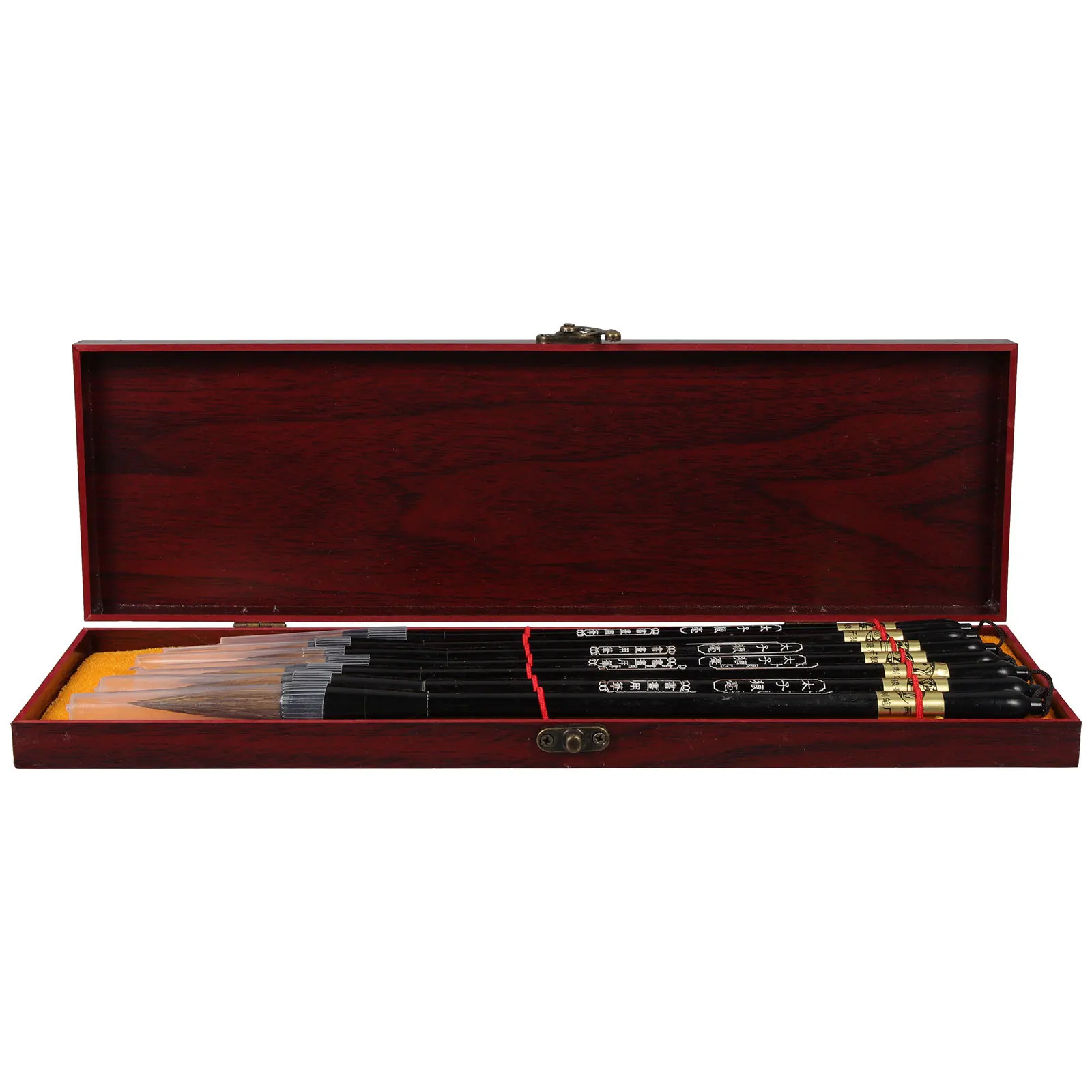 Juego de pinceles de pigmento, herramienta de pintura de caligrafía, escritura suave y duradera de primera calidad, sin desprendimiento de cabello para arte de dibujo de acuarela, 1 Juego