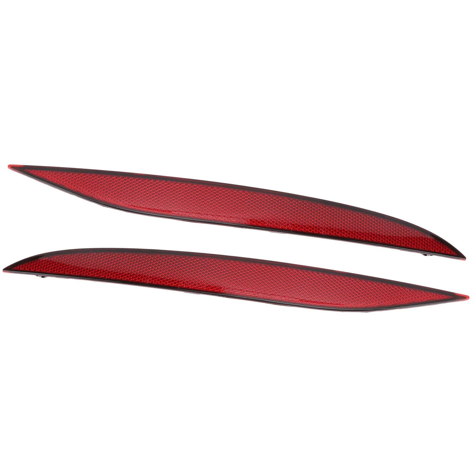 Car Bumper Reflector Panel Rear Bumper Reflector Red Bumper Tail Side Reflector Panel Replacement for   2018 to 2023