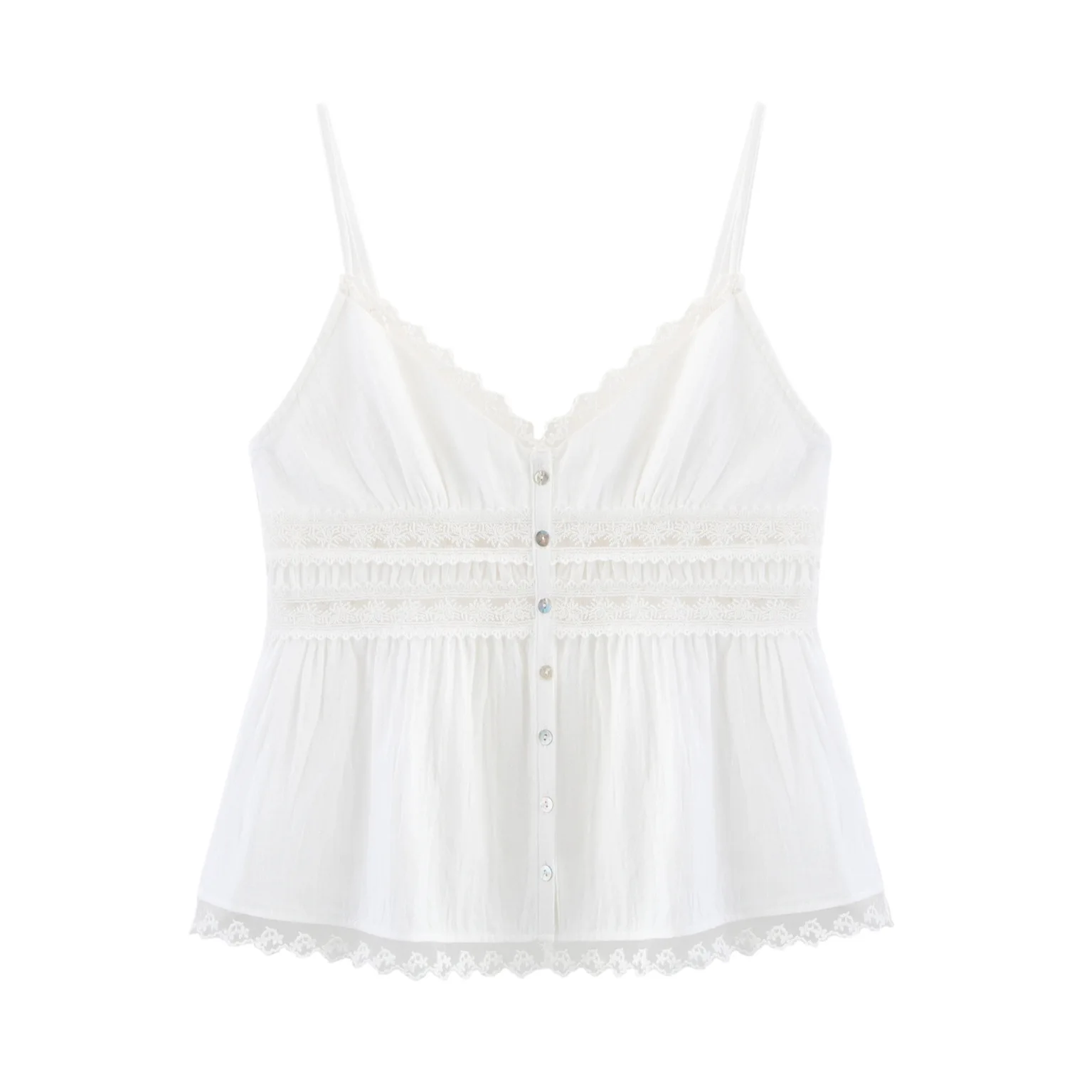 european american clothing,INS Internet celebrity hot style,Embroidered lace vest top for women,Black white tank tops