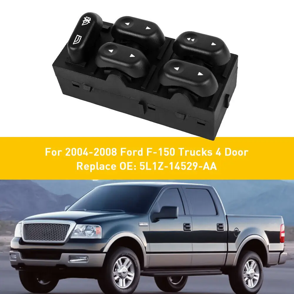 5L1Z14529AA Power Window Control Switch For Ford F150 Crown Victoria Expedition for Lincoln Mark LT for Mercury Grand Marquis