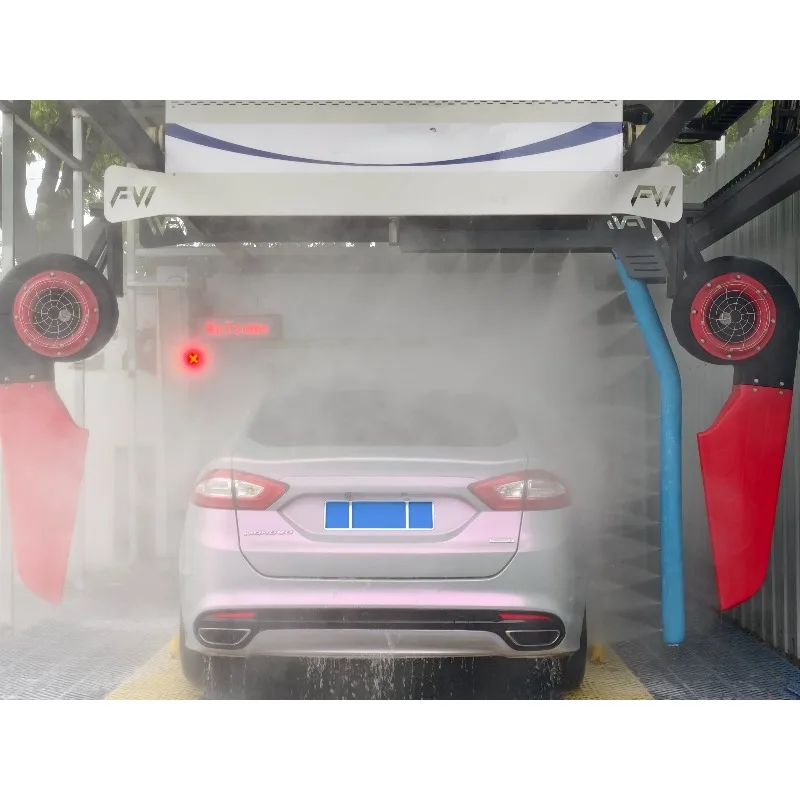 Automatic Vehicle Wash System 360° Touchless High Pressure Car Washer for Gas Station Parking Lot