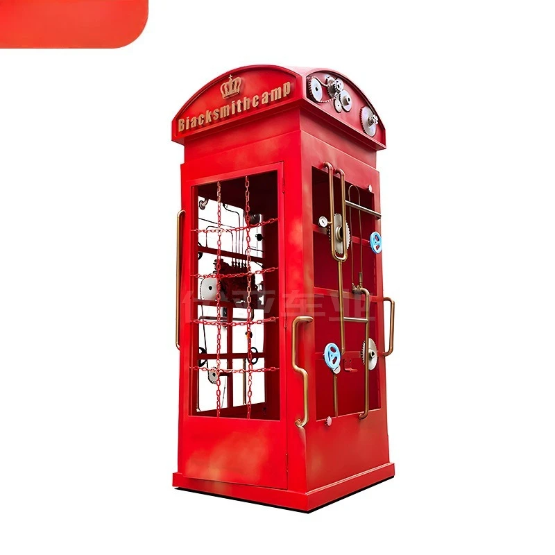 Internet celebrity suit phone booth mailbox street signs landscape double bench shopping mall Mei Chen bar props