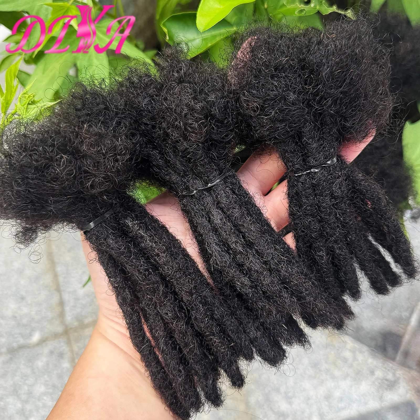 

4 дюйма, ширина 0,6 см, наращивание дредов из человеческих волос, 50 прядей, полностью наращивание дредов ручной работы для мужчин/женщин, можно красить