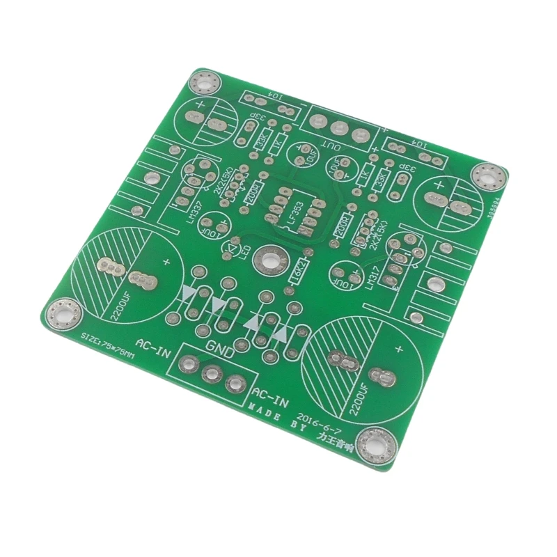 Fever LM317 LM337 Active Servo Precision Adjustable Power Supply Board Panasonic Active Servo Power Supply