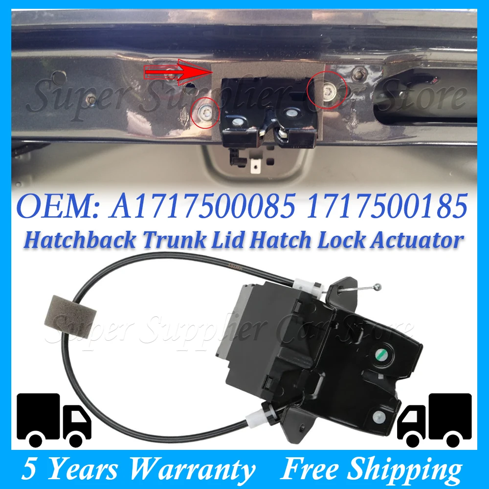 

Механизм замка задней двери багажника, привод крышки для Mercedes-Benz W203 W211 W212 W209 R171 A1717500085 1717500185 2037500085