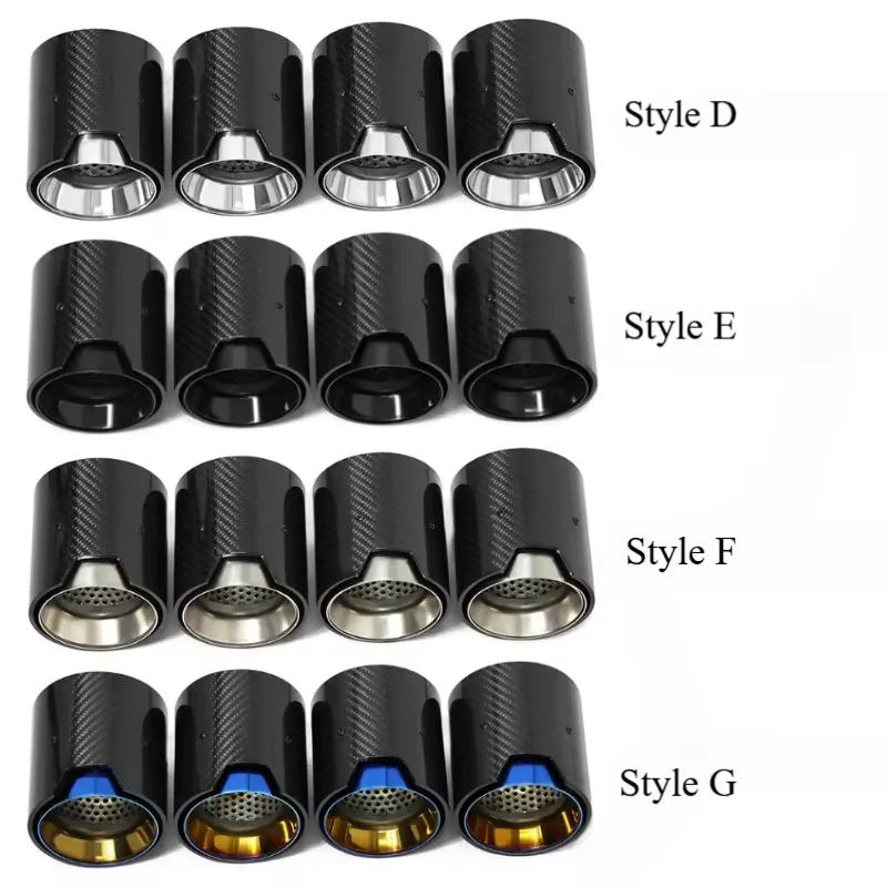 

Suitable for BMW M2, M3, M4, M5, F82, F80, F87, F90, G80, G82, G83, G87 stainless steel carbon fiber exhaust tailpipe