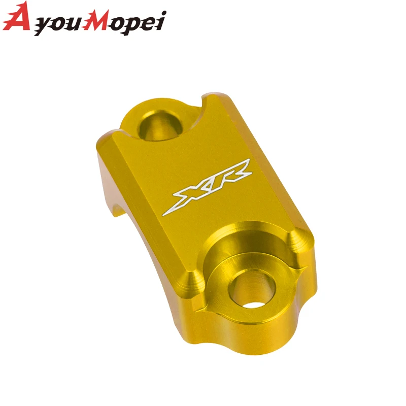Front Brake Master Cylinder Clamp Cover For Honda XR 125 150 190 230 250 400 600 650 L/R/Motard Motorcycle Handlebar Clamp