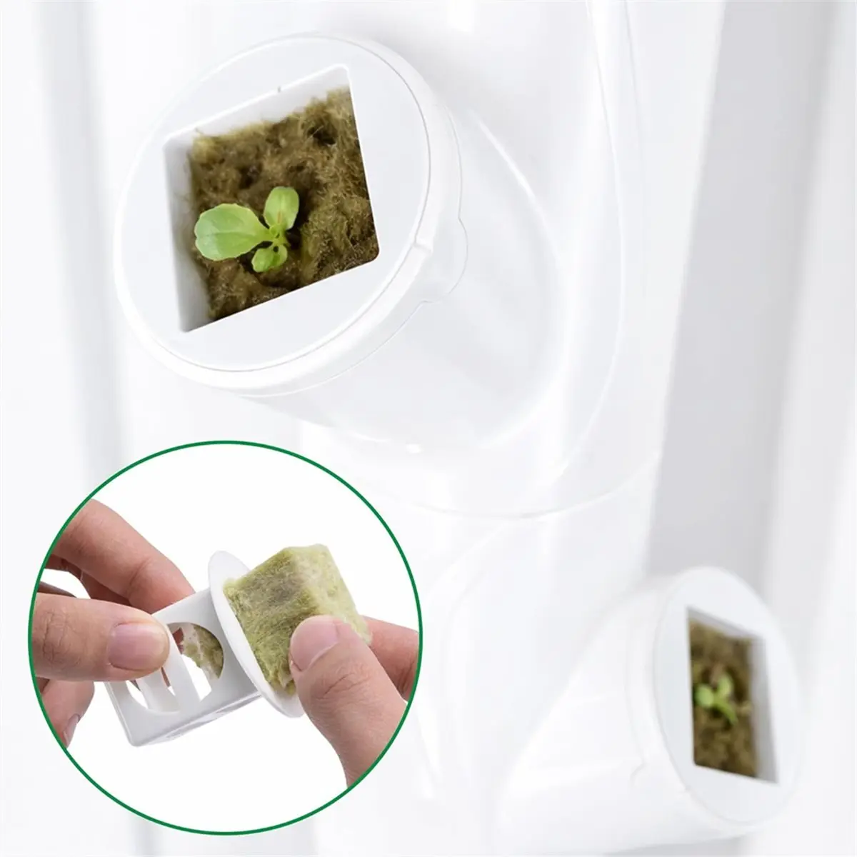 2026 New 10pcs Grow YCube Hydroponic Growing Cups for -for Home/Studio Indoor Garden System