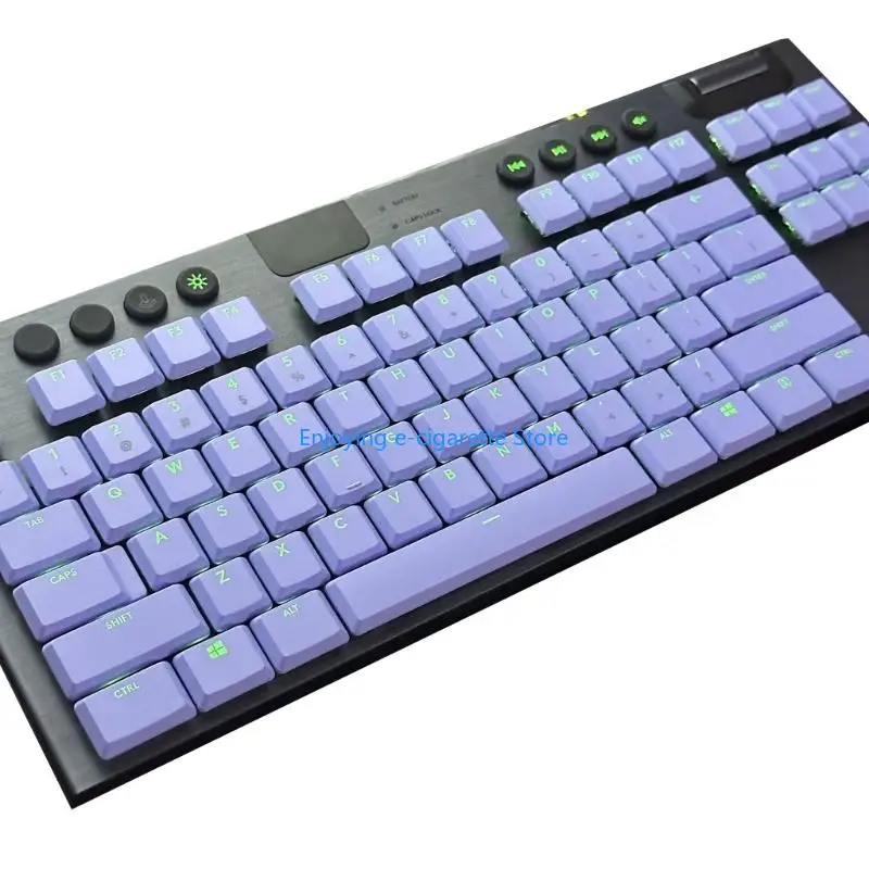 Professionelle ABS-Tastenkappen Gaming-Tastatur für G915/G913/G815/G813 Upgrades rutschfeste Textur erweiterter Komfort Y4QF – Detail 10