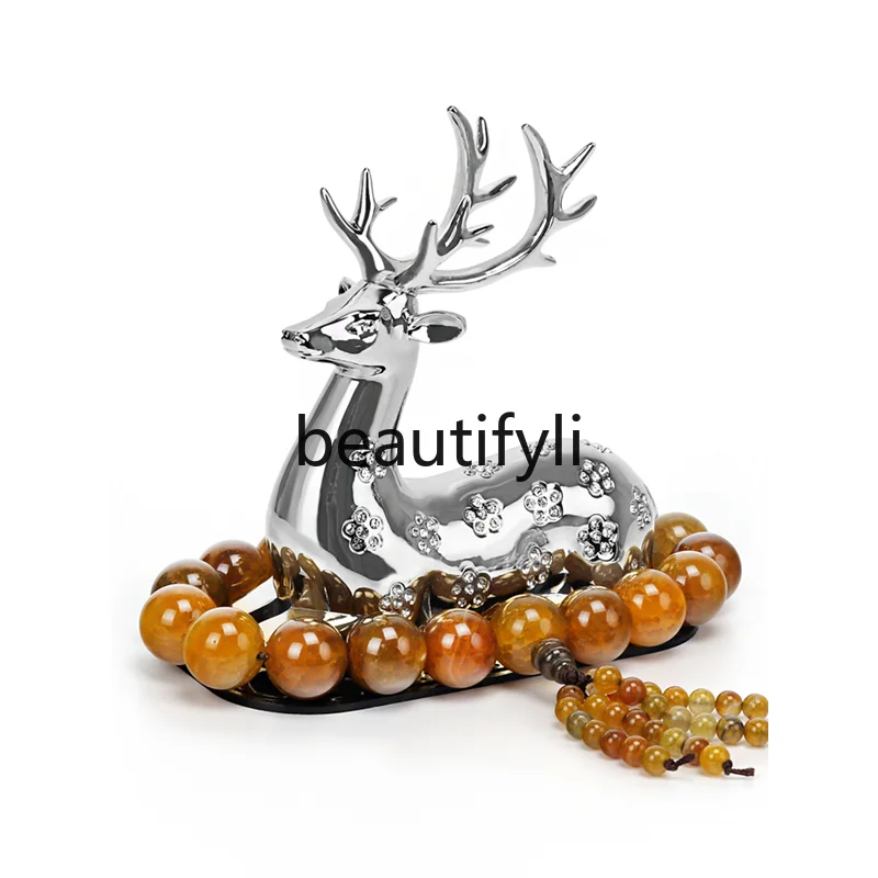 Car ornaments Aromatherapy car high-end car safe journey deer center console Muse jewelry