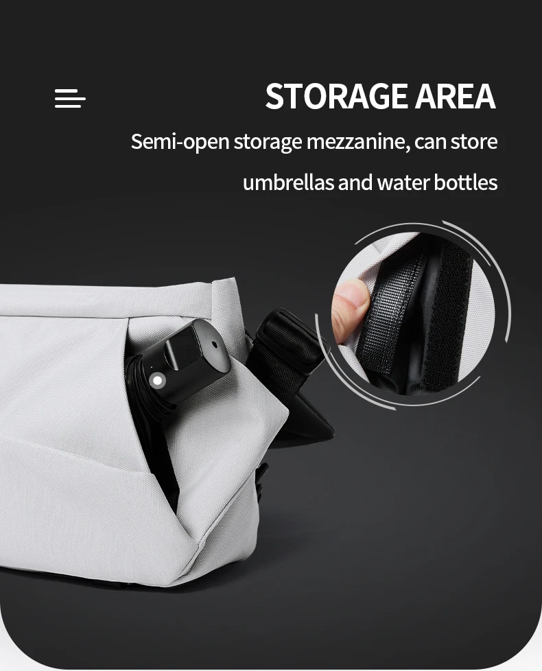 MATE ELAN Stilvolle Männer Umhängetasche Oxford Wasserdichte Umhängetasche Umhängetasche Tragbare Teenager Büchertasche Reise 9,7 zoll iPad Tasche – Detail 11