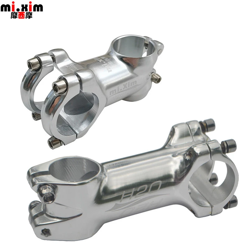 

Ultralight Bike Stem 7 Degree MTB Mountain Road Bicycle Stem 31.8mm×60/80mm Bicycle Parts silver black