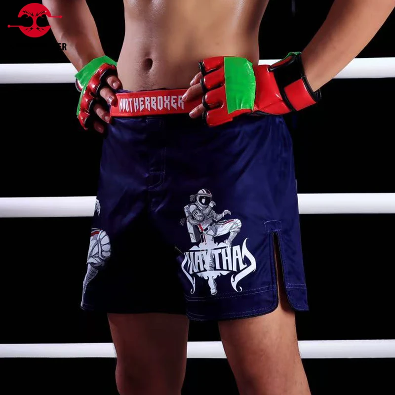 

Shorts MMA Men's Fight Pants Women Kids Martial Arts Crossfit Wrestling Grappling Clothes BJJ Kickboxing Muay Thai Boxing Shorts