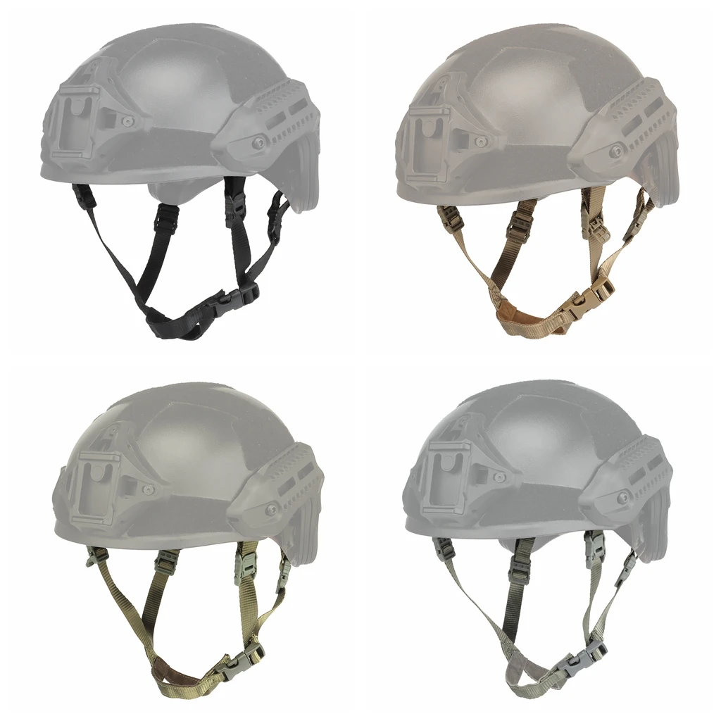 

Ремень для подбородка шлема MK Ремень для шлема Регулируемый 4-точечный ремень для подбородка MK Быстрая система удержания шлема Ремень Аксессуар для шлема