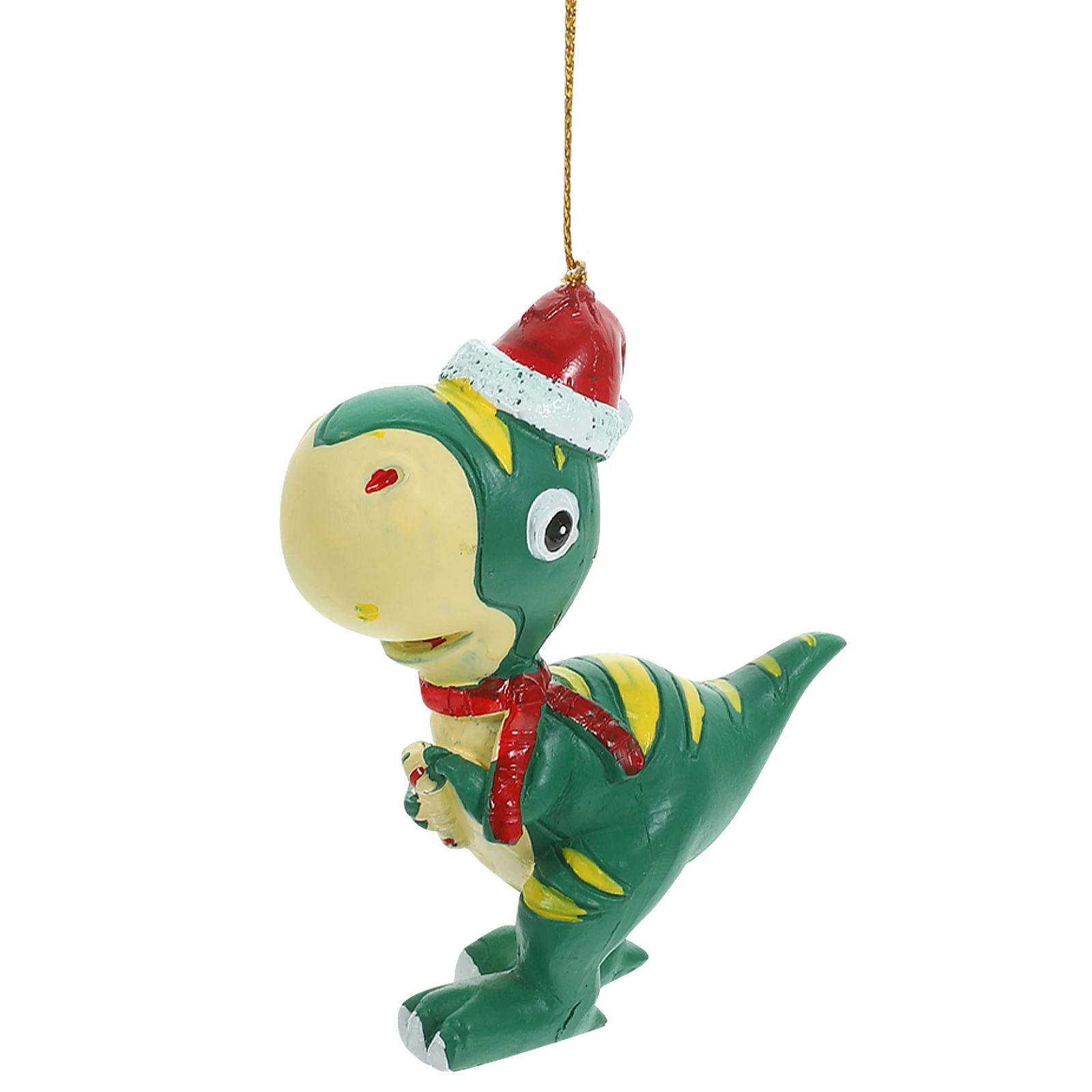 

Dinosaur Pendant Christmas Tree Decoration Resin Hanging naments Vintage Xmas Party Craft Gifts Unique DIY Accessories