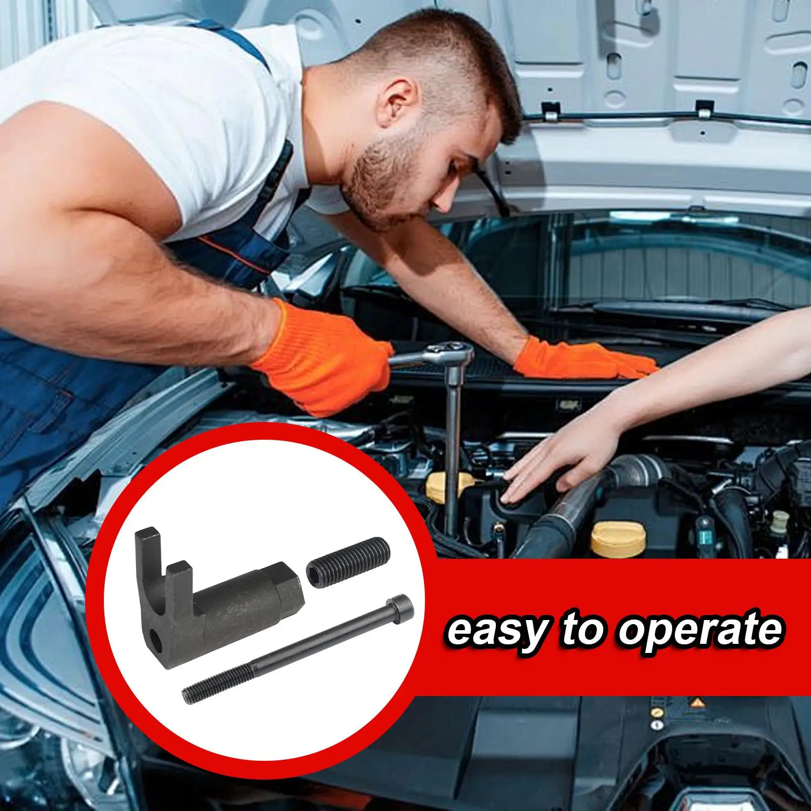 

Injector Puller Engine Extractor Replacement Parts Oil Injector Puller Tool For Home Outdoor Auto Truck Mechanics Vehicle