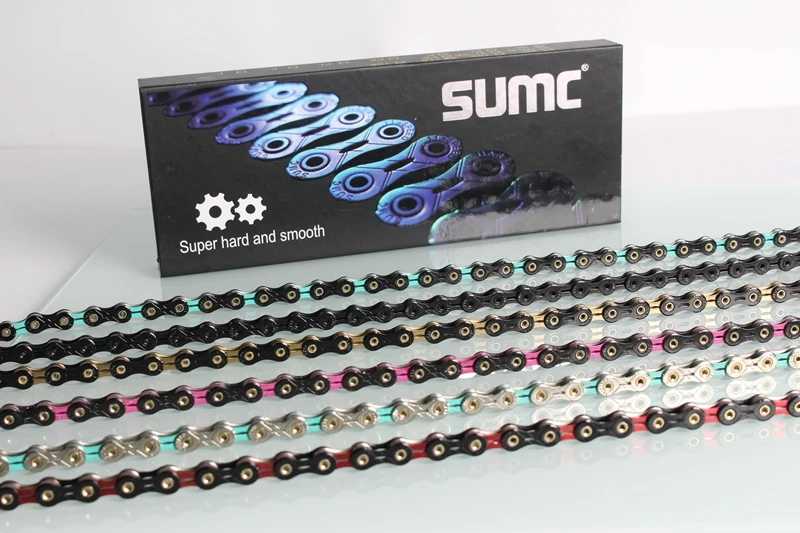 SUMC X11SL X12SL Bicycle Chain Speed MTB Road Bike Diamond Chains Ultralight Mountain Bicycle 11 12S Chains Fit for Shimano Sram