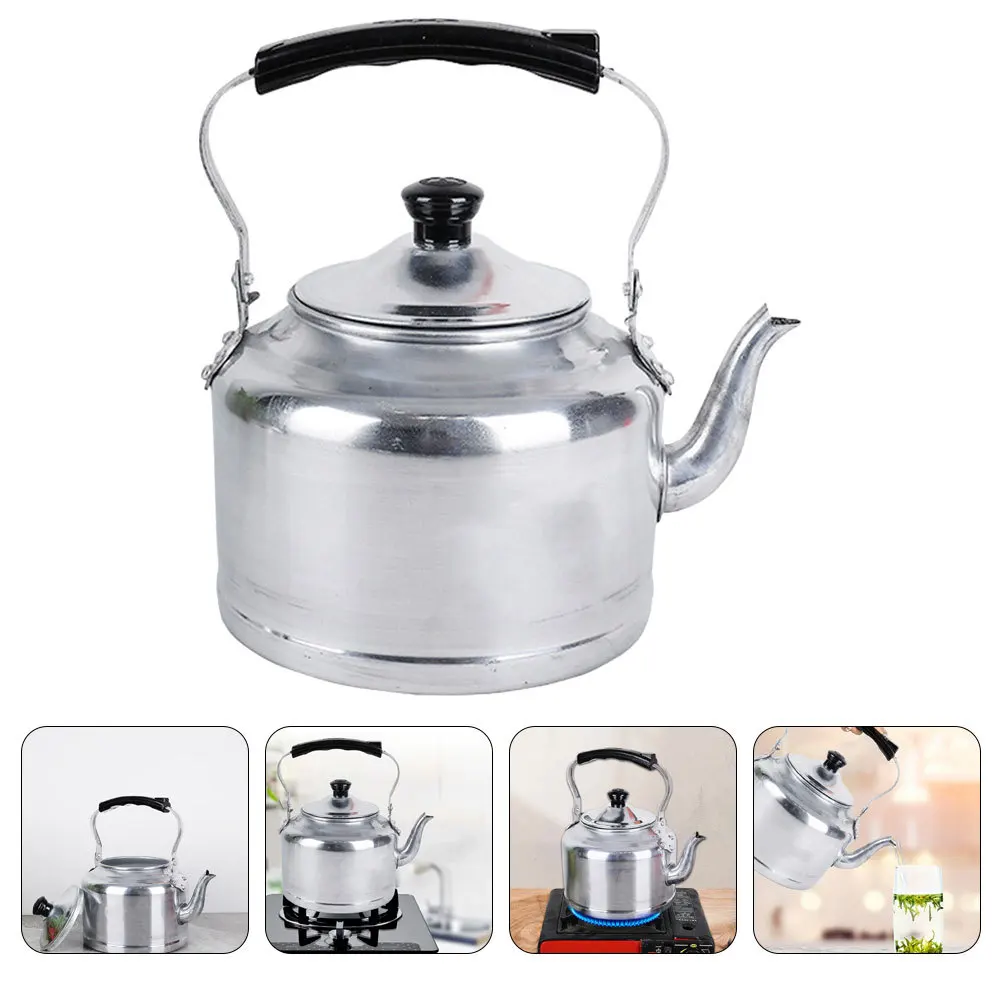 

Aluminum Tea Kettle 3L Small Capacity Portable Household Office Induction Gas Stove Compatible Tea Pot Teapot with Handle