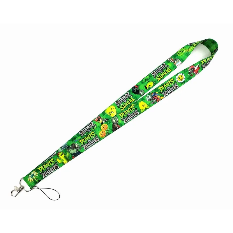 

New Hot Plants Vs. Zombies Game Lanyard Long Chest Card Holder Mobile Phone Strap Camera Rope Accessory Decorative Student Gift