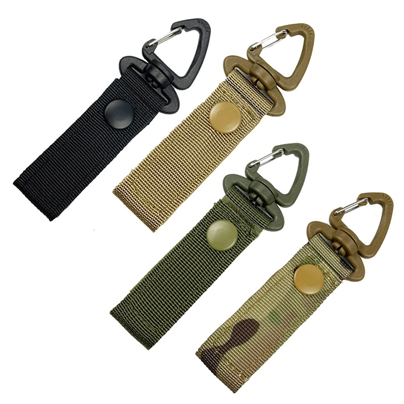 التكتيكية مفتاح سلسلة حلقية D-حلقة المفاجئة كليب Carabiners المفاتيح حارس مشبك خطاطيف تعليق حامل والعتاد خفيفة الوزن #3