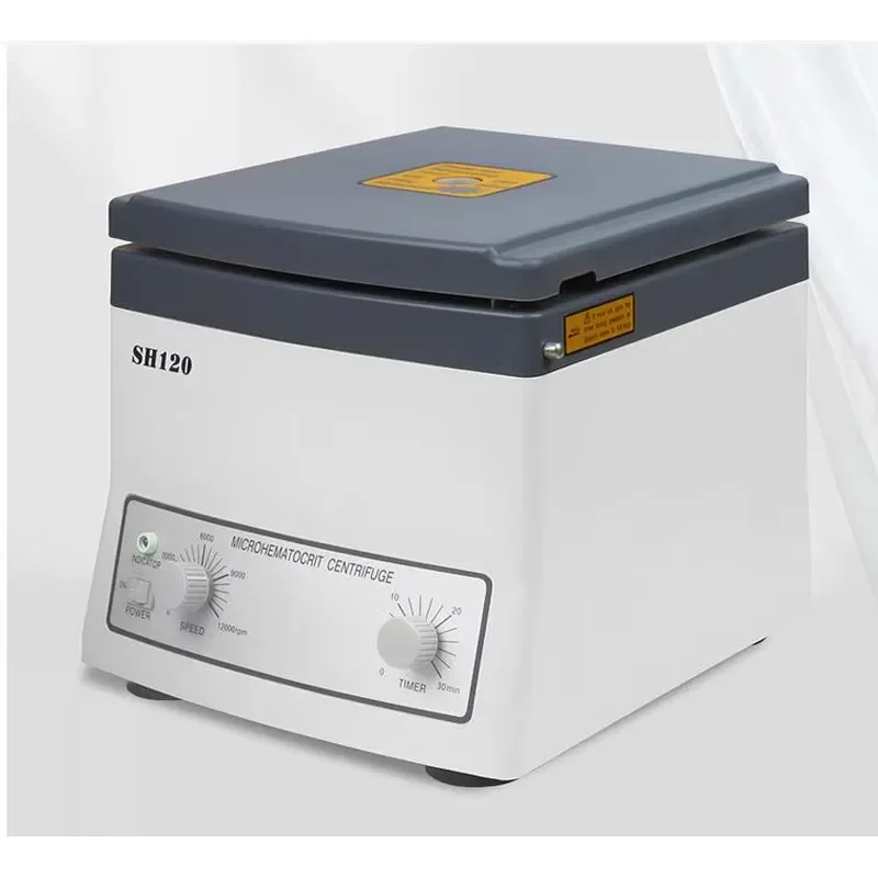 2026 Latest Desktop Micro Hematocrit Centrifuge for School Laboratory Processing 15300xg 24-Tube Capillary - view 4