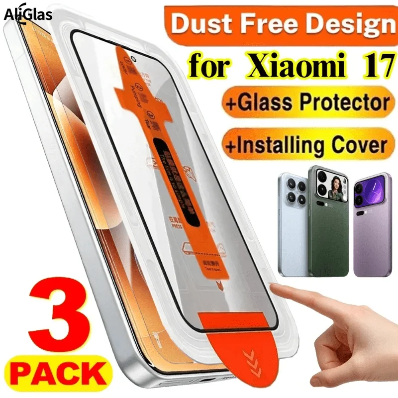 3 Stück Ultra-High-Definition-Displayschutzfolien für Xiaomi Mi 17 Pro Max 14 15T 13T 11T 12T Glasschutzfolie