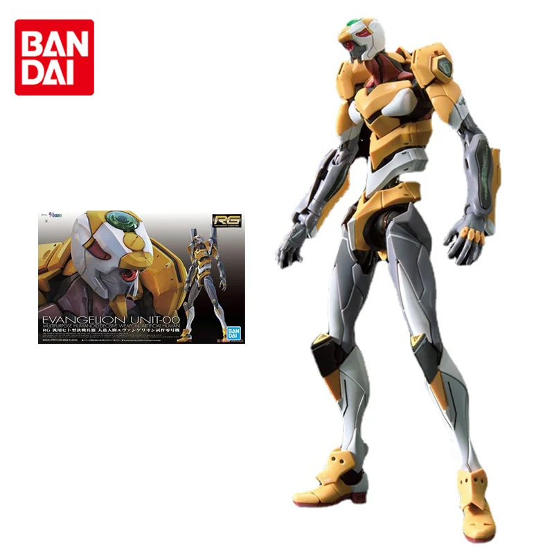 Bandai Neon Genesis Evangelion Figure RG Unit-00 DX Positron Cannon Set Anime Figure Model Action Toy Figure Toys for Children