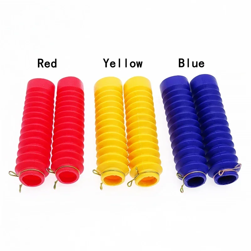 

2 шт. универсальная передняя вилка мотоцикла, амортизатор, пылезащитный чехол, высококачественный резиновый пылезащитный рукав с 3-мя цветами на выбор