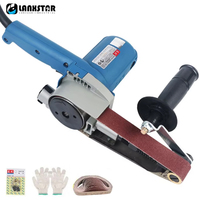 550W 220V Belt Orbital Sander With Belt 30*533mm High Power Variable Speed Portable Woodworking Sand Belt Machine