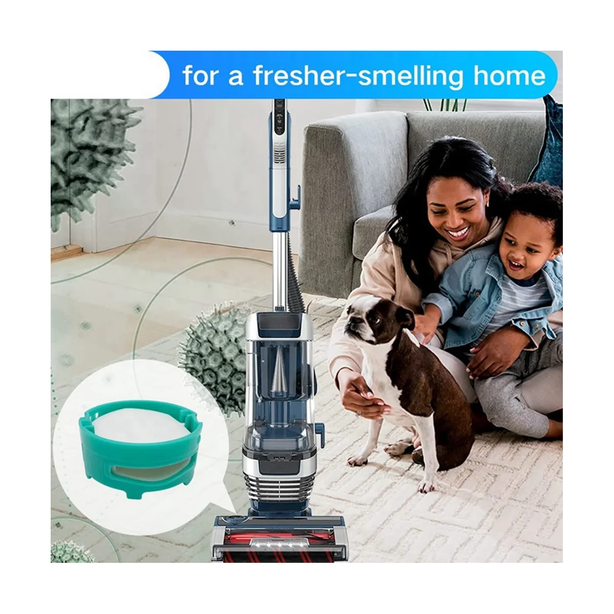 9PCS กลิ่น Neutralizers สําหรับ AZ3000 AZ3002 HZ3000 HZ3002 ZD550 IZ862H 1541FC3000 เครื่องดูดฝุ่นตลับหมึก