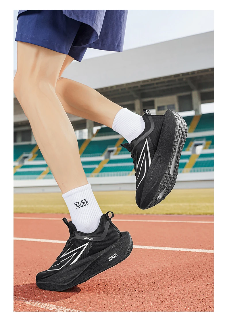Herren Marathon-Laufschuhe mit Carbonplatte, Spezial-Sportschuhe für Outdoor, Atmungsaktiv, Leicht, Bequeme Damen-Sneaker – Detail 22