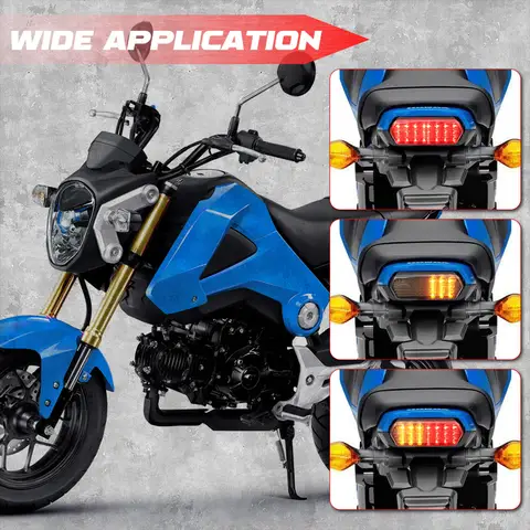 10 best sales motorcykel bakljus - №10