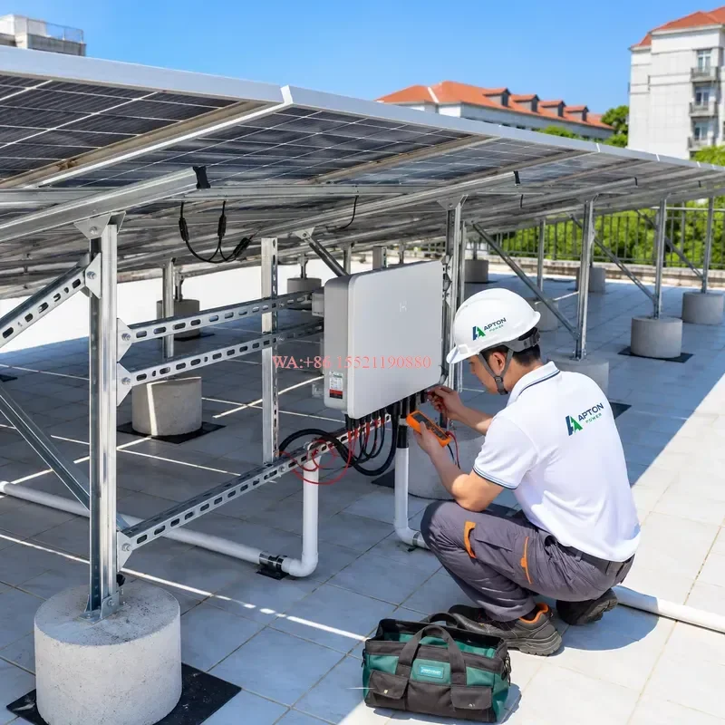 WMWMNU 5kW 6kW 8kW 10kW 15kW Complete Hybrid Solar Power System Kit for Home Residential and Small Commercial Use