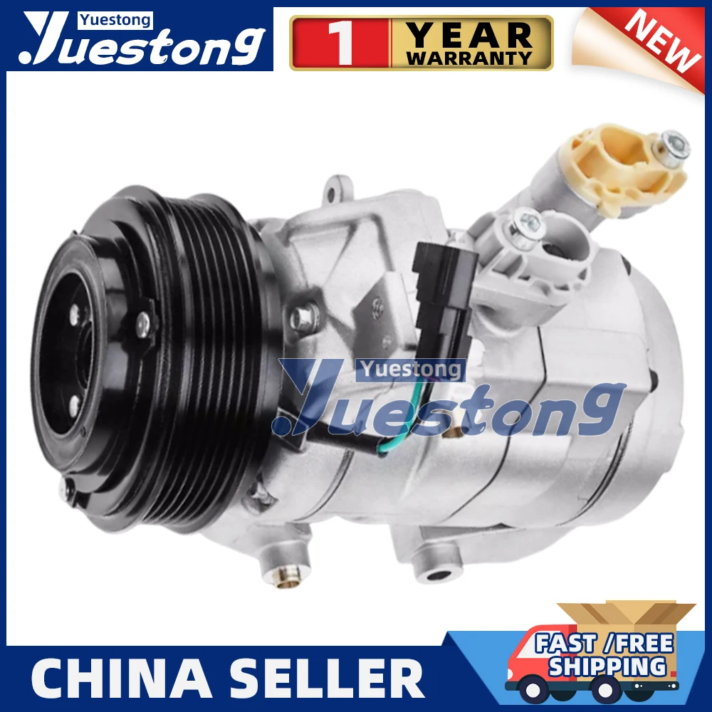 

Компрессор кондиционера с 6 канавками для Ford F-250 F-350 F-450 F-550 Super Duty 6.2L 6.8L HC3H19D629AB HC3H19D629AC HC3H19D629AD