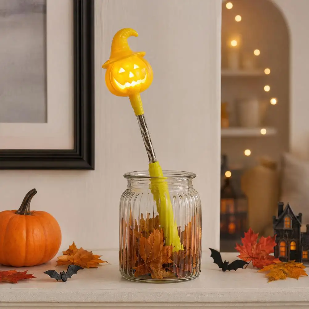 Ghost Light Decoration Led Halloween Light Halloween Party Led Glow Sticks for Kids Spooky Pumpkin Ghost Light-up Rods Glow Dark