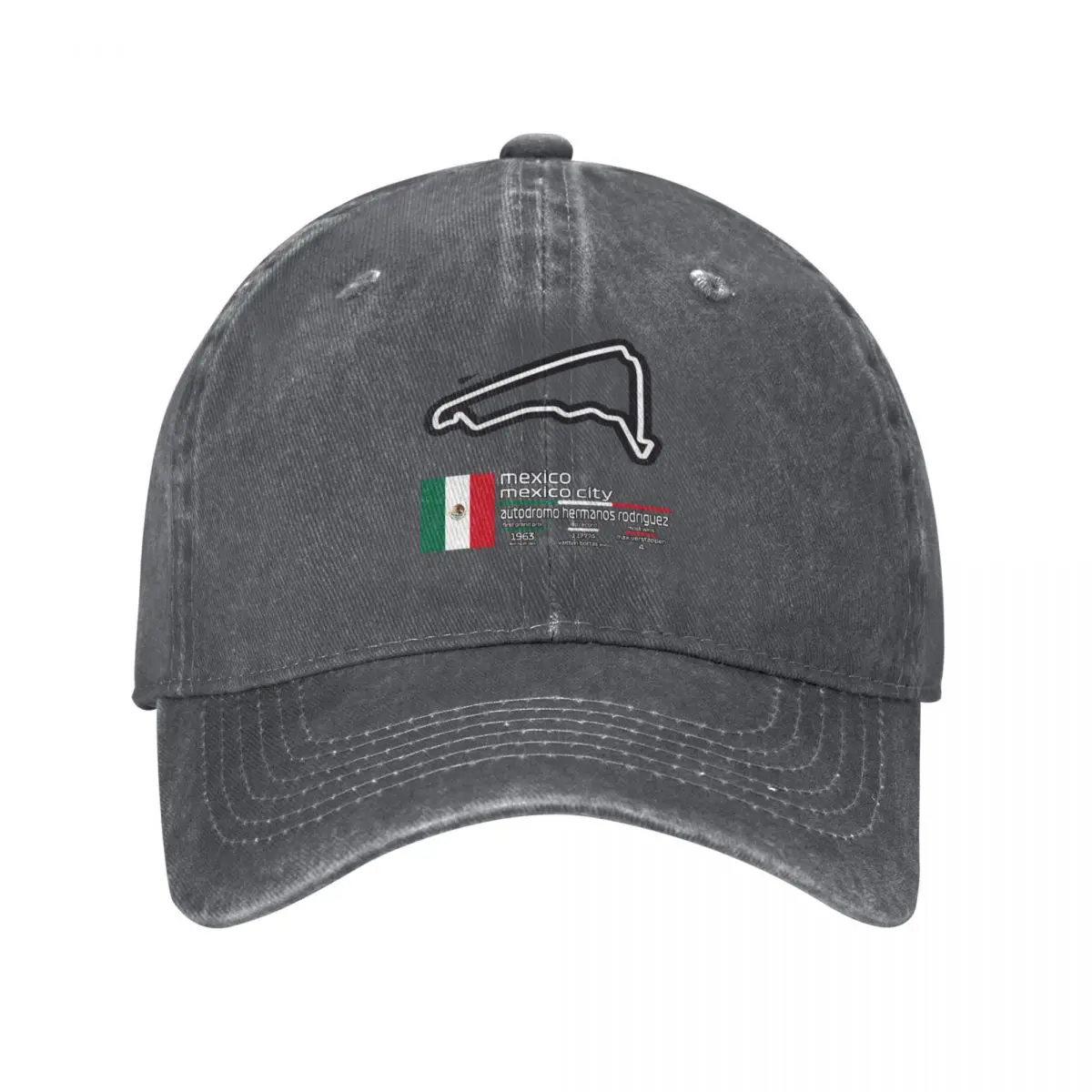 Mexico City F1 Records (Autódromo Hermanos Rodríguez) Baseball Cap Beach Bag Snap Back Hat funny hat Sports Cap Caps Women Men's