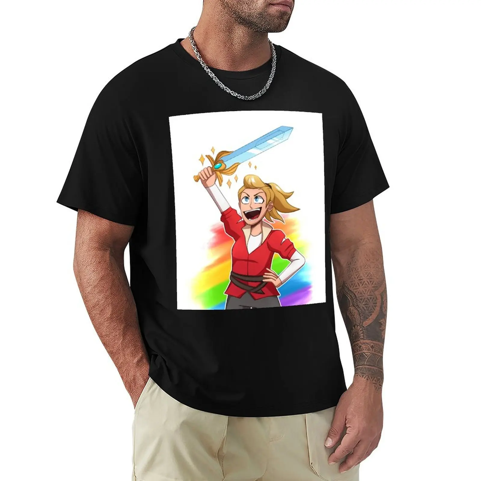 Adora <3 T-Shirt Basic Lightweight Short Sleeve Tee