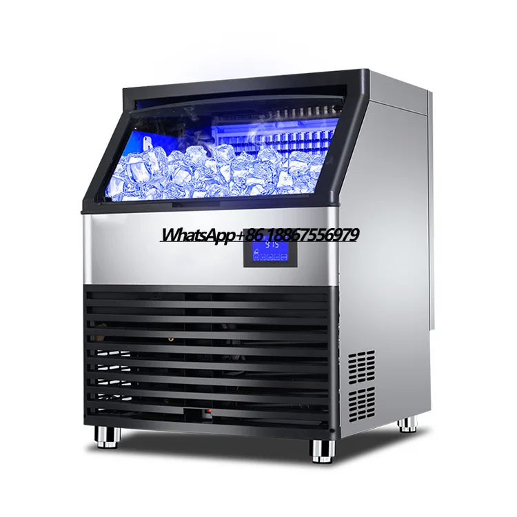 

Commercial 110V/220V Milk Tea Shop Equipment Complete Set High Output KTV Bar Cube Ice Maker Machine