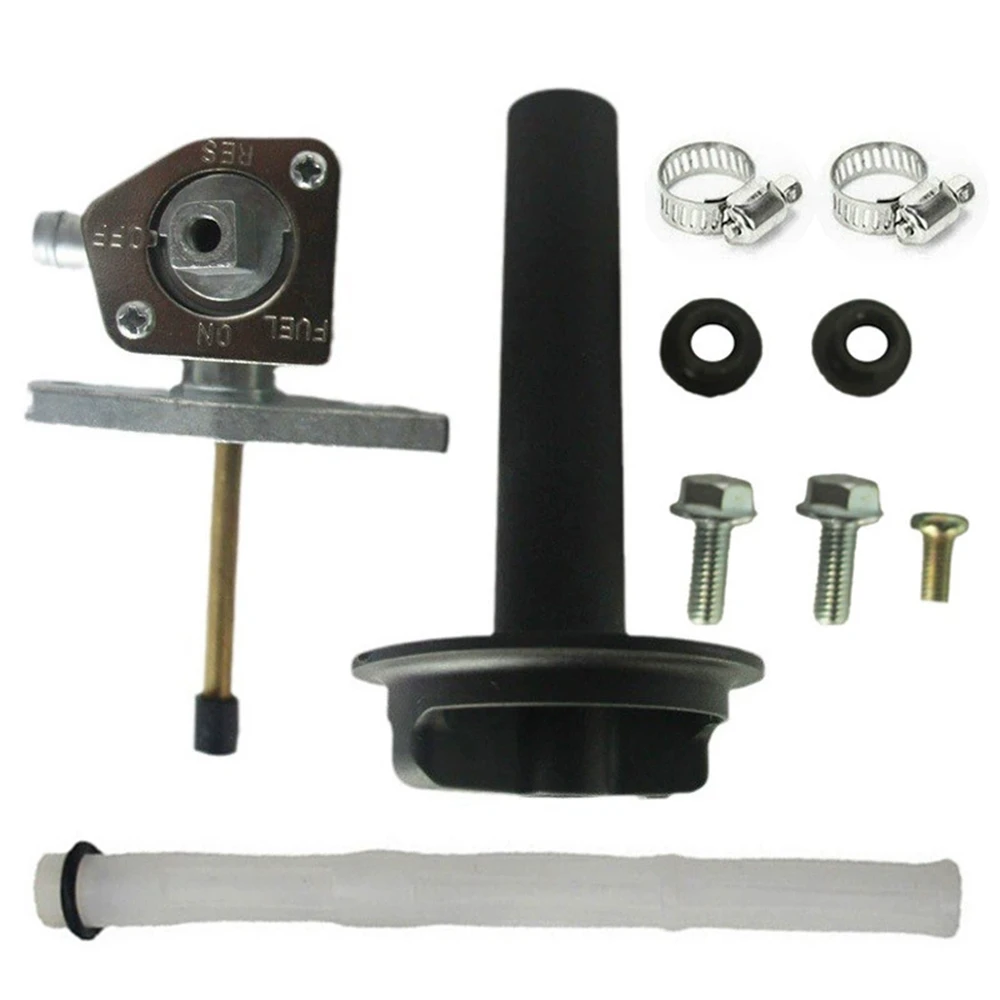 

100% новый и высококачественный топливный клапан Petcock и винт рычага для Honda Recon 250 TRX 250 1997-2014 гг.