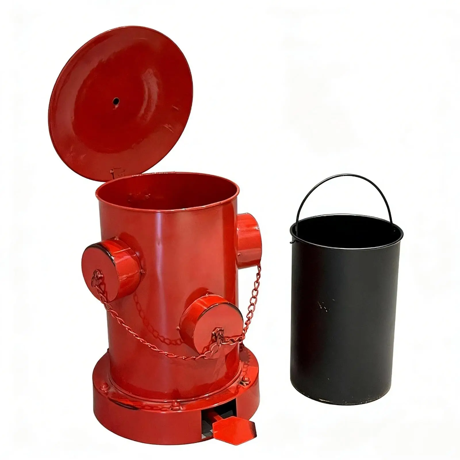 

Мусорное ведро в форме пожарного гидранта с выдвижным внутренним контейнером для спальни, ванной, дома, гостиной, офиса